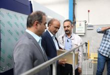 گزارش تصویری بازدید هیات رئیسه دانشگاه از شرکت طب پلاستیک